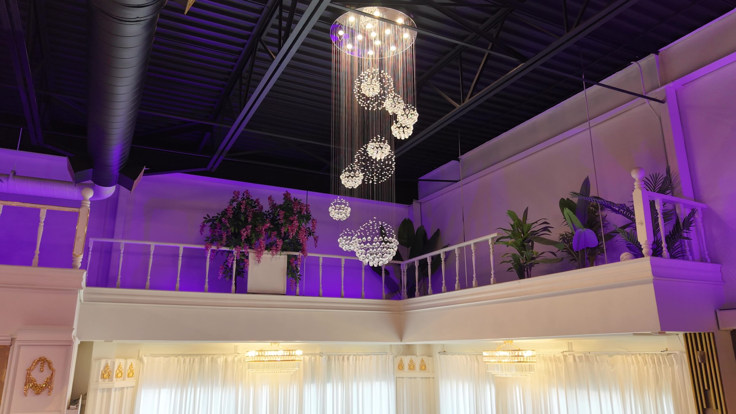 Agora Banquet Hall decor detail